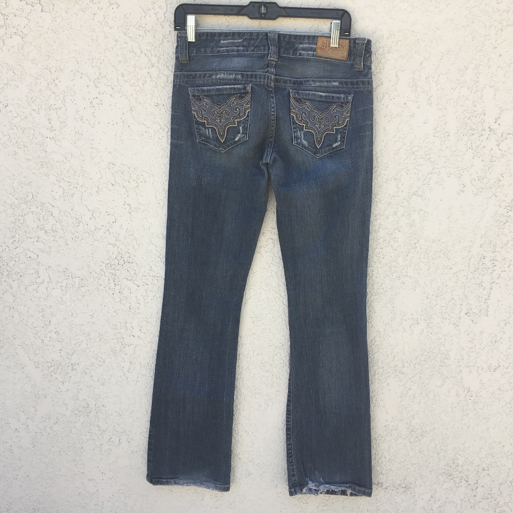 Guess Womens Daredevil Bootcut Jeans